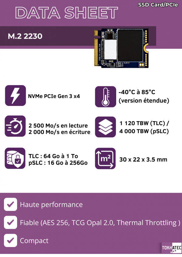 data sheet M2 2230